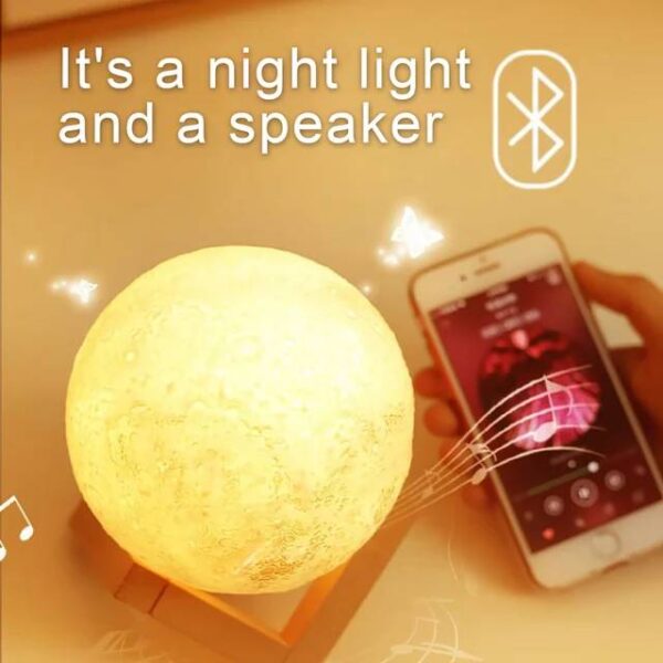 MOON LIGHT/mesec lampa sa bluetooth zvučnikom/15cm