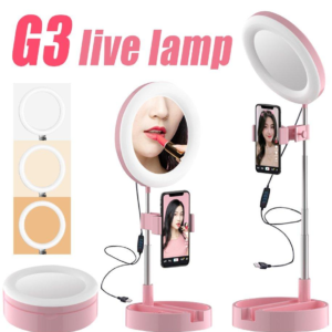 Selfi led lampa+ ogledalo () - Selfi led lampa+ ogledalo ()