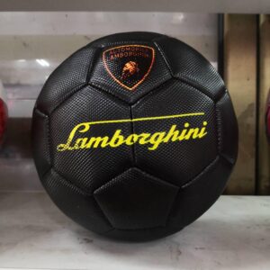 Crna kožna fudbalska lopta Lamborghini - Crna kožna fudbalska lopta Lamborghini