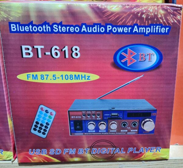 BLUETOOTH pojačalo BT-618/stereo audio power amplifier