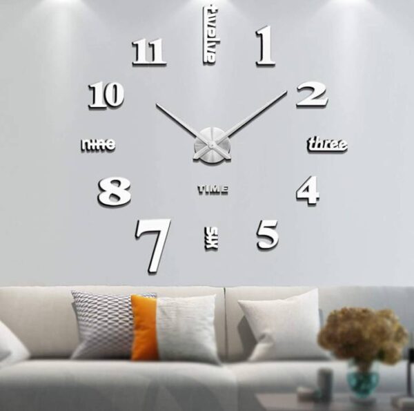 3D Zidni sat DIY clock