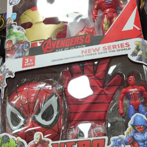 Set akcionih heroja Spider-man,Hulk i Iron-man