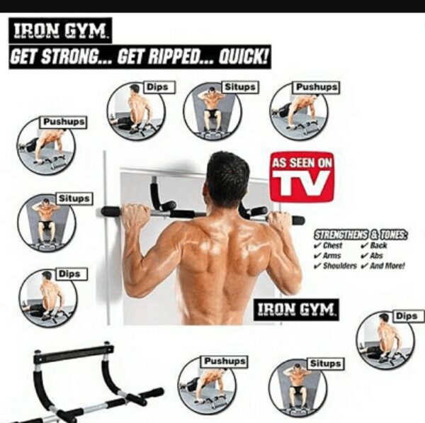 VRATILO Iron Gym REVOLUCIONARNA Sprava - Šipka 4u1 - VRATILO Iron Gym REVOLUCIONARNA Sprava - Šipka 4u1