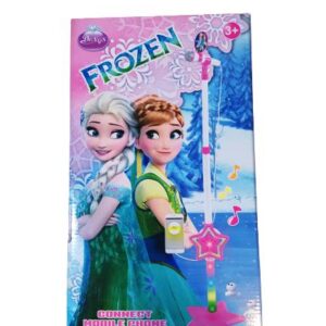 Frozen disko mikrofon sa svetlećim efektima