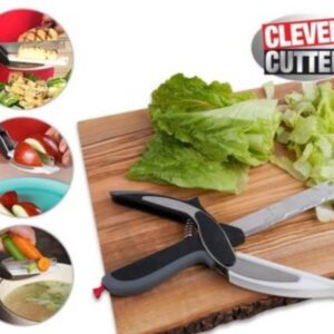 Kuhinjske makaze i nož Clever cutter 2u1 - Kuhinjske makaze i nož Clever cutter 2u1