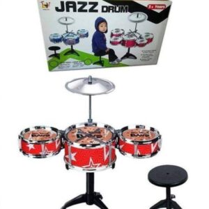 Jazz drum dečiji bubnjevi set 3u1 sa stolicom