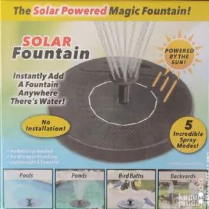 Solarna fontana