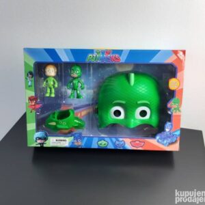 Pjmasks Set Figurica,vozilo I maska Zelena