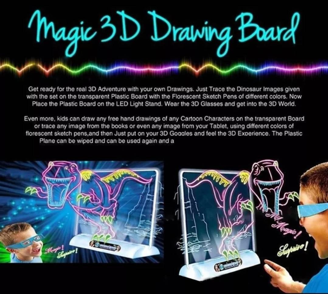 Magicna 3D tabla + 3D naocare - Magicna 3D tabla + 3D naocare - Slika 6