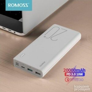 Power Bank ROMOSS Sense 6 20000 mAh - Power Bank ROMOSS Sense 6 20000 mAh