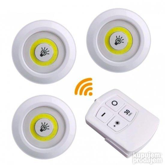 Led svetla sa daljinskim upravljacem, set od 3 komada - Led svetla sa daljinskim upravljacem, set od 3 komada