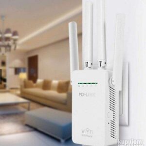 WiFi Repeater Pojacivac signala Ruter sa 4 antene ripiter - WiFi Repeater Pojacivac signala Ruter sa 4 antene ripiter