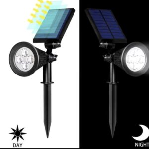 Solarna lampa RGB za baštu, travnjake i dvorište u boji