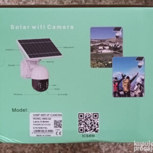 ICsee WIFI PTZ solarna IP smart kamera  HD 4K