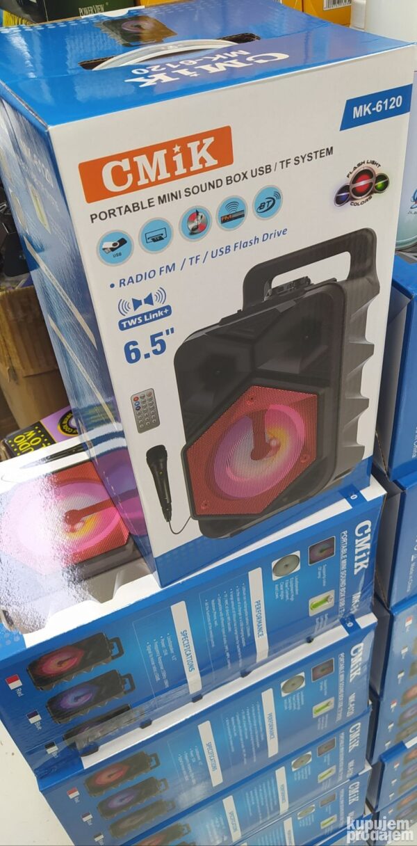Bežični BLUETOOTH zvučnik sa mikrofonom - Slika 2
