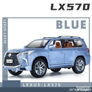 Lexus LX570 Plavi 1/24 Metal