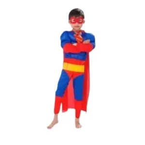 Superman kostim sa mišićima 120-130cm 027283