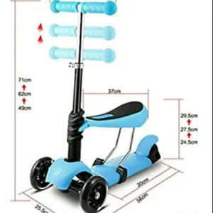 TROTINET scooter 3 u 1 (plavi)