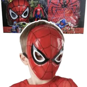 3u1 spiderman set maska, duks i lutka