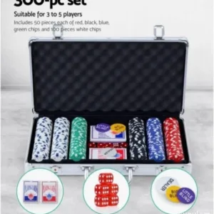 Poker cipovi u koferu 300pc