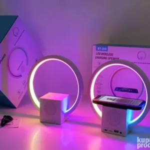 Rgb lampa bluethoot zvucnik i punjac