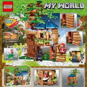 MINECRAFT kockice My world od 537 delova Kockice za decu