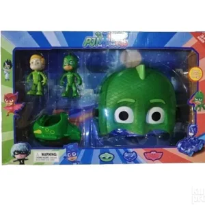 Gekko PJ masks 2u1 set sa vozilom i maskom