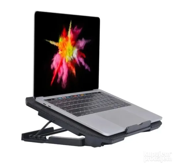 Podesivo postolje za Laptop sa LED ventilator za hlađenje - Slika 2