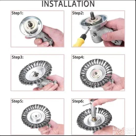 Čelični nastavak za trimer - Slika 2