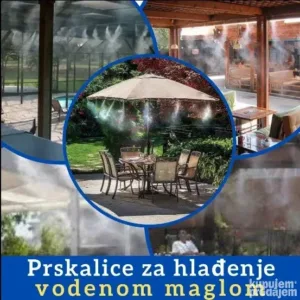 Cooling system - Sistem za hlađenje vodenom maglom, prskalic