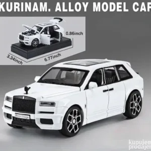 Rolls royce culinan 1:32 beli metalni auto