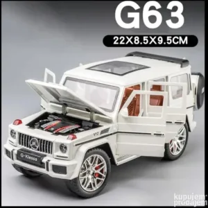 G63 Mercedes Benz 1/24 bela