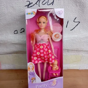 Barbie lutka trudnica u pink haljini