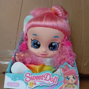 Sweet doll muzička lutka sa roze kosom