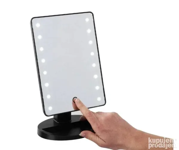 Kozmetičko LED ogledalo sa postoljem - Slika 3