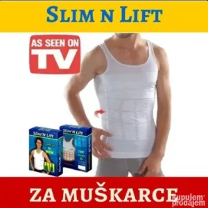 Slim n Lift - Super steznik/majica za mršavljenje za muškarc