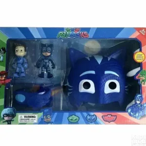 Catboy PJ masks 2u1 set sa maskom i vozilom