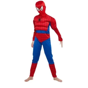 Spiderman kostim sa mišićima model 1 S:90-110cm