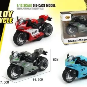 Metalni diecast motor 1/12 razmera