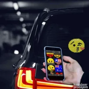 Emotikon LED tabla za automobil