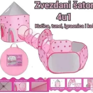 4u1 zabavni šator za decu