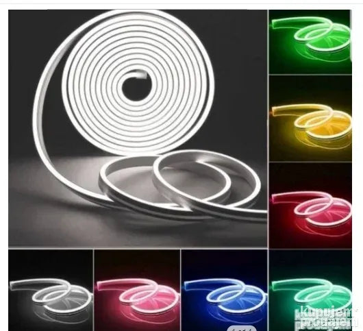 Led Neon Fleksibilno crevo - Led crevo 5m - Slika 4