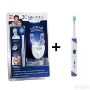 Električna četkica + Dental White Beli zubi za 20min!