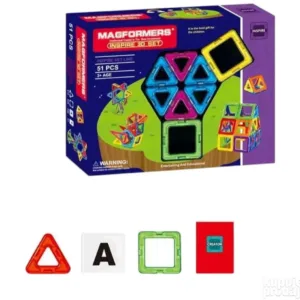 Magformers magicne kockice od 51delova