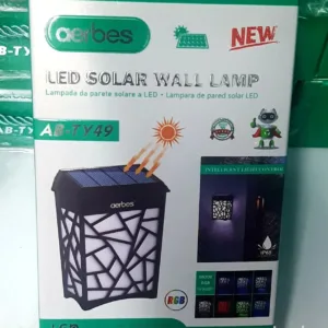 Solarna lampa rgb