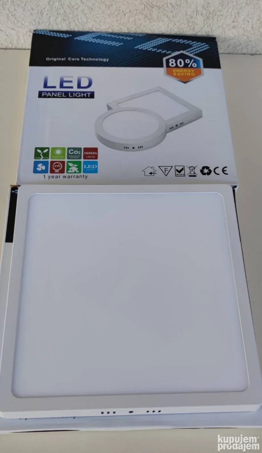 Led Panel Nadgradni KOCKA Panel 24 wati - Slika 3
