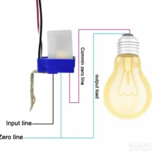 Foto senzor 220V dan noc senzor