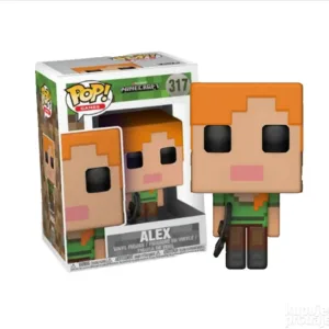 Funko pop figure Minecraft Alex