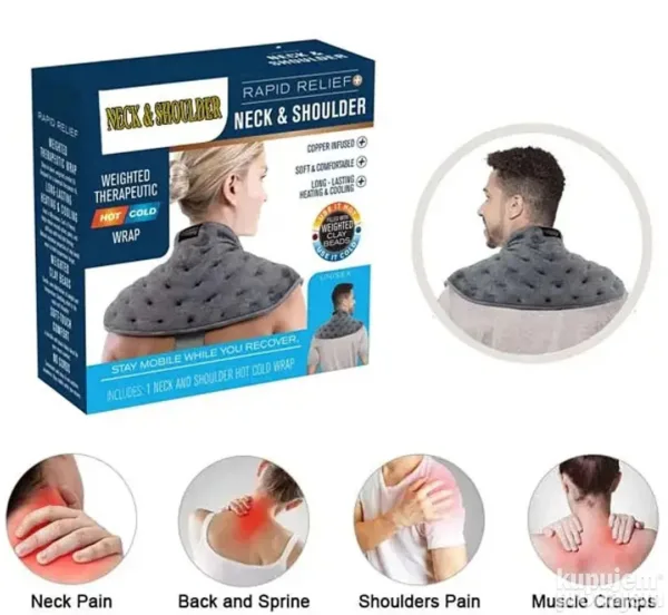 Toplo - hladno peškir za vrat i ramena