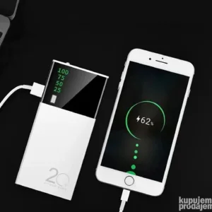 Power bank sa 3 USB-a 20000Mah